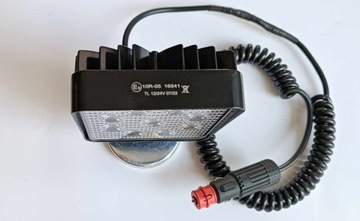 РАБОЧАЯ ЛАМПА СВЕТОДИОДНАЯ ФАРА 12/24 В ИССЛЕДОВАТЕЛЬСКИЙ МАГНИТ С КРЫШКОЙ