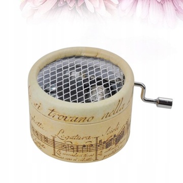 Коробка с игрушками Рукоятка Музыкальная шкатулка Новогодняя