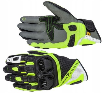 SKÓRZANE RĘKAWICE MOTOCYKLOWE REBELHORN ST SHORT S