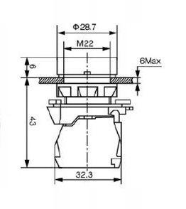 КНОПКА НА СТОЛЕ ЗЕЛЕНАЯ VCX XB5-AA35 1НО+1НЗ