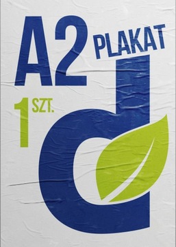 PLAKAT A2 kolor druk 1 szt. afisz zdjęcie