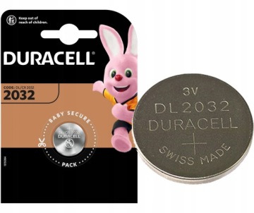 BATERIA SPECJALISTYCZNA 2032 3V DURACELL 2SZT