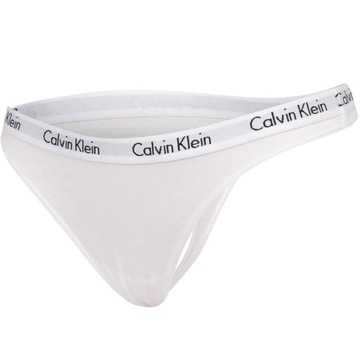 CALVIN KLEIN STRINGI DAMSKIE MAJTKI 3P THONG r.XS