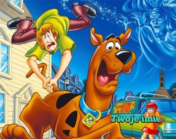 Puzzle z motywem Scooby-Doo 110el + imię GRATIS - Różne Wzory!!
