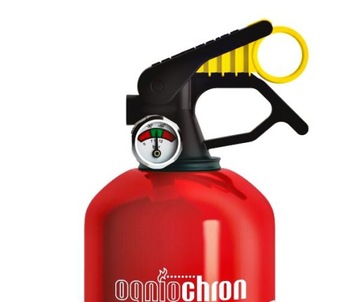 ОГНЕТУШИТЕЛЬ 1 КГ С МАНОМЕТРОМ С ДЕРЖАТЕЛЕМ НА ВЕЛКРО ДЛЯ ОГНЕТУШИТЕЛЯ ДЛЯ БАГАЖНИКА