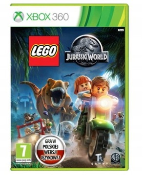 LEGO JURASSIC WORLD PO POLSKU XBOX 360 NOWA