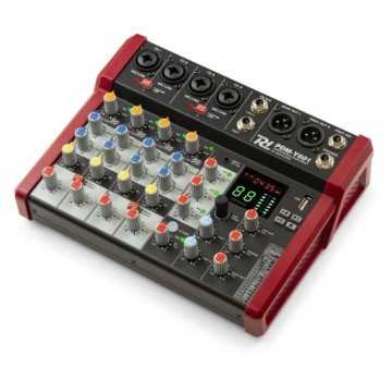 6-канальный студийный фантомный микшер BT +48 В PDM-Y601 Power Dynamics