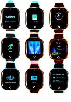 УМНЫЕ ЧАСЫ ДЕТСКИЕ ЧАСЫ GPS-ЛОКАТОР С SIM-картой LBS