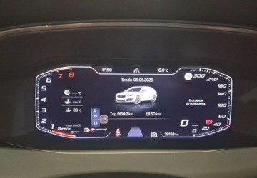 Cupra Leon II Sportstourer 2.0 TSI 310KM 2024 Cupra Leon Sportstourer VAT 23 VZ 2.0TSI 310KM DSG 4drive 2024 r., salon P, zdjęcie 24