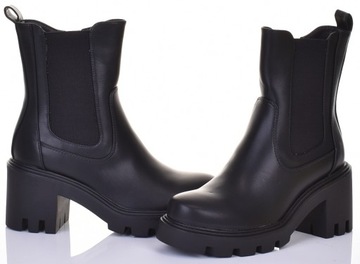 КОЖАНЫЕ БОТИНКИ НА МОЛНИИ, ВЕСЕННИЙ КАБЛУК