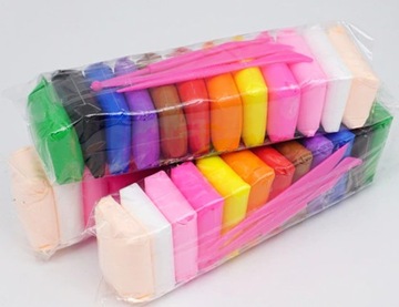 ПЛАСТИЦИН SENSO ПЕНА ПОЛИМЕРНАЯ ГЛИНА 12 ШТ.