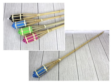 Pochodnia bambusowa 90 cm - 12 szt