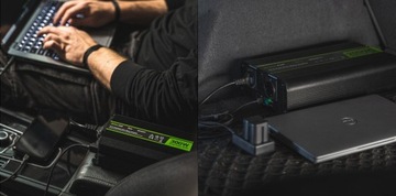 Преобразователь GREEN CELL Pro 12В/230В 2000Вт/4000Вт