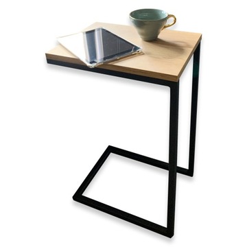 STOLIK POMOCNICZY INDUSTRIALNY STYL LOFT 40X30X65