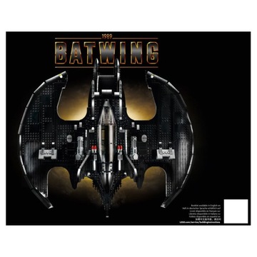 Lego Instrukcja - 1989 Batwing 76161