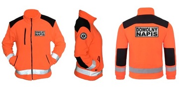Polar medyczny DOWONY NAPIS 3 odblaski FLUO XS