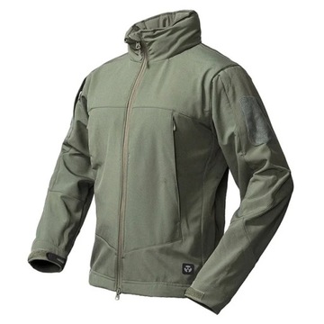 Autumn Waterproof Hoodie Military Jacket Men Soft