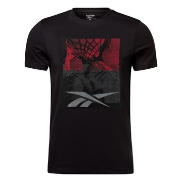 3112 MĘSKA KOSZULKA REEBOK CLASSIC T-SHIRT BAWEŁNA BAWEŁNIANA CZARNA XL