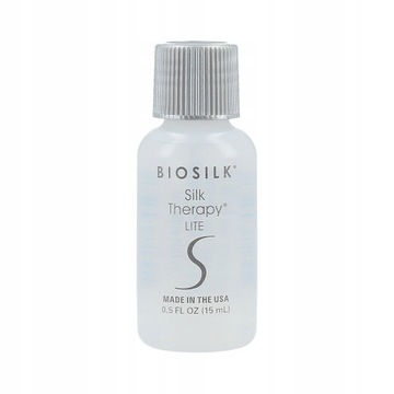Jedwab do włosów Farouk Biosilk silk therapy lite 15ml bez spłukiwania