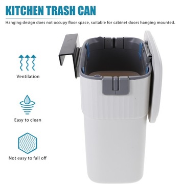 Wiadro do przechowywania Mały kosz na śmieci