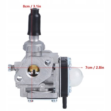ЗАМЕНА ЩЕТКИ КАРБЮРАТОРА ДЛЯ KAWASAKI TH43 TH48