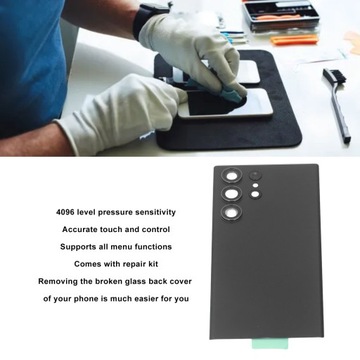 Задняя стеклянная крышка телефона, дверь корпуса, задняя стеклянная крышка смартфона, задняя крышка r