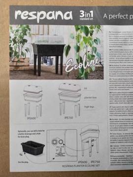 Стоячая теплица Respana Planter Ecoline Set