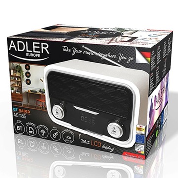 СТИЛЬНАЯ АККУМУЛЯТОРНАЯ БАТАРЕЯ СЕТЕВОЕ РАДИО Bluetooth