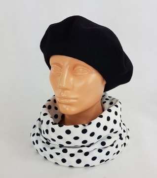 96 БЕРЕТ FEZKO Classic ЧЕРНЫЙ размер 11,5 (большой)