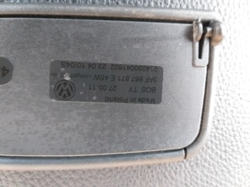 VW PASSAT B7 ШТОРКА БАГАЖНИКА