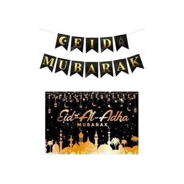 Eid Mubarak faworyzuje rustykalną flagę Eid