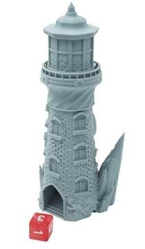 Фонарь - крошечная башня для игры в кости. Маяк Конец Судьбы. Маленькие башни. Башня для игры в кости.