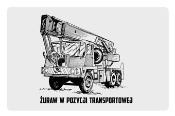 MAGNES żuraw operator ciężarówka