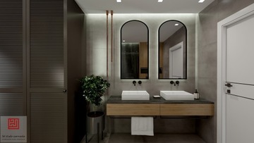 PROJEKT WNĘTRZ wizualizacje KUCHNIA ŁAZIENKA SALON