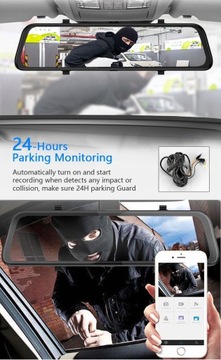 Видеорегистратор Зеркало Камера заднего вида GPS WiFi