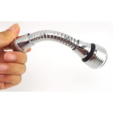 АЭРЛЯТОР ДЛЯ КУХОННОГО ОБОРУДОВАНИЯ, УДЛИНИТЕЛЬ КРАНА НА 2 ФУНКЦИИ, хром