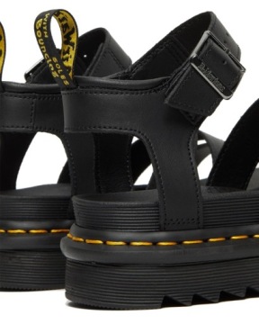 DR. MARTENS BLAIRE BLACK SANDALS размер 42