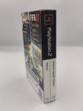 НАБОР «ФУТБОЛ И ГОНКИ» PS2 NFS CARBON, НОВЫЙ В ФОЛЬГЕ