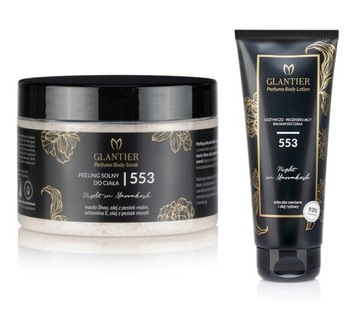f4 GLANTIER SPA 553 balsam peeling GRATIS próbki, wartość zestawu 80,00