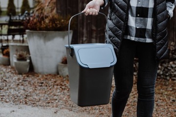 МОДУЛЬНЫЕ КУХОННЫЕ КОРЗИНЫ ДЛЯ МУСОРА 25Л ДЛЯ СТЕКЛА