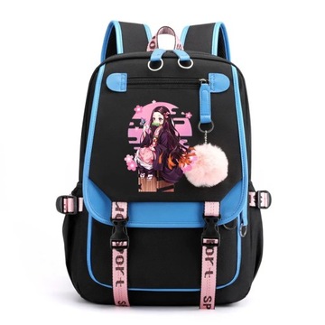 Styl nr 6 Anime Plecak Demon Slayer Nezuko - Torba