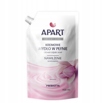 Apart Kremowe Mydło w Płynie Magnolia 400ml Zapas