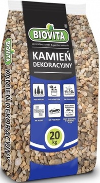 Biovita OTOCZAK ŻWIR MIODOWY 8-16mm 20kg kamień ozdobny do ogrodu ogrodowy