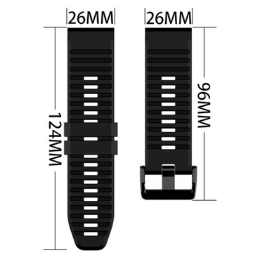 СИЛИКОНОВЫЙ РЕМЕНЬ EASYFIT QUICKFIT ДЛЯ GARMIN FENIX 3 5X 6X 6X 7X PRO ЦВЕТА |