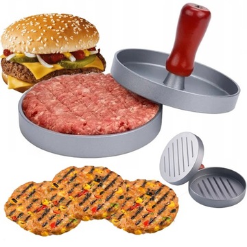 PRASA FORMA DO MIĘSA HAMBURGERÓW BURGERÓW KOTLETÓW