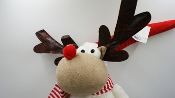 РОЖДЕСТВЕНСКИЙ ОРНАМЕНТ СТОЯЩИЙ ОЛЕНЬ 65 см