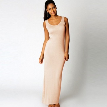 Elegancki Sexy Tank Top Long Fashion Dress