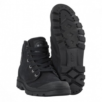 BUTY TREKKINGOWE TRAMPKI WYSOKIE M-TAC - CZARNE - roz. 41