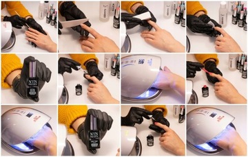 Лак для ногтей гибридный NTN Premium 143 5г желтый