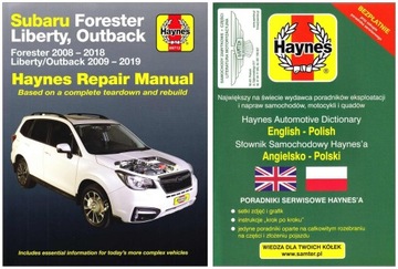 SUBARU Forester Liberty Outback (2008-2019) instrukcja napraw +GRATIS 24h